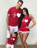 Family Matching Printed T-shirt