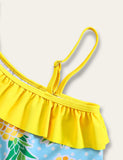 Pineapple Print Swimsuit - Bebehanna