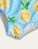 Pineapple Print Swimsuit - Bebehanna