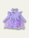 Butterfly Tulle Romper - Bebehanna