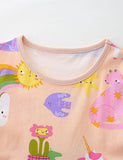 Sunshine Unicorn Print Dress - Bebehanna