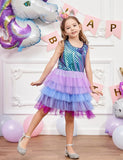 Mermaid Gauze Cake Dress