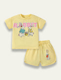 Cartoon Rabbit Printed Set