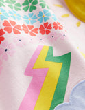 Rainbow Print Dress - Bebehanna