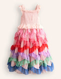 Maude Ruffle Tulle Dress