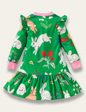 Easter Bunny Print Dress - Bebehanna