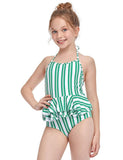 Flamingo Striped Swimsuit - Bebehanna