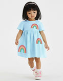 Rainbow Print Dress - Bebehanna