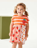 Strawberry Appliqué Dress - Bebehanna