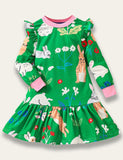 Easter Bunny Print Dress - Bebehanna