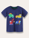 Engineering Truck Printed T-Shirt - Mini Taylor