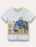 Wild Animal Printed T-Shirt - Mini Taylor