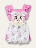 Easter Bunny Appliqué Romper - Bebehanna