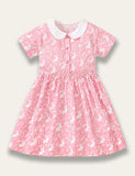 Cute Bunny Print Dress - Bebehanna