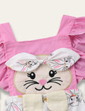 Easter Bunny Appliqué Romper - Bebehanna