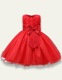 Rose Bow Party Dress