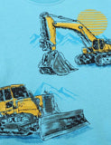 Excavator Printed Sweatshirt - Mini Taylor