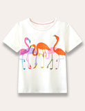 Flamingo Printed T-Shirt