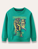 T-Rex Printed Sweatshirt - Mini Taylor