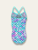 Ruffled Mermaid Swimsuit - Bebehanna