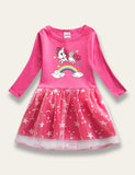 Star Unicorn Tulle Dress