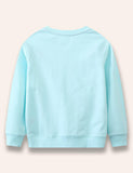 Shining Sequin Butterfly Sweatshirt