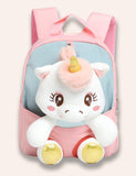 Cartoon Fluffy Unicorn Backpack