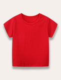 Solid Cotton T-Shirt