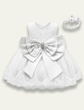 Bow Lace Party Dress