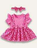 Cute Leopard Baby Princess Dress - Bebehanna