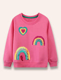 Rainbow Sequin Sweatshirt