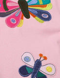 Butterfly Appliqué Sweatshirt