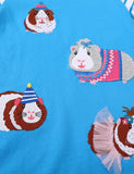 Guinea Pig Appliqué Dress