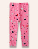 Heart Printed Leggings