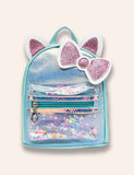 Cute Shining Sequined Cat Ear Backpack