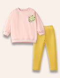 Wonderful Lion Printed Sweatshirt Set