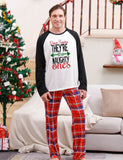 Christmas Letter Printed Family Matching Pajamas