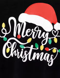 Merry Christmas Printed Family Matching Pajamas