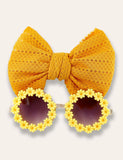 Daisy Sunglasses Bow Set