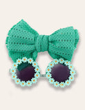 Daisy Sunglasses Bow Set