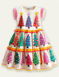 Fun Christmas Tree Party Dress