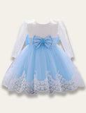 Baby Bow Lace Party Dress - Bebehanna