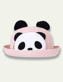 Cartoon Panda Straw Hat - Bebehanna