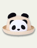 Cartoon Panda Straw Hat - Bebehanna