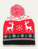 Christmas Famliy Matching Knitted Jacquard Hat - Bebehanna