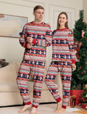 Christmas Snowman Striped Printing Family Machting Pajamas (Pet Size Available) - Mini Taylor