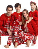 Pijama combinando com a família da árvore de Natal