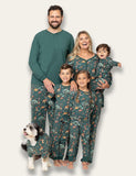 Christmas Zoo Print Family Matching Pajamas