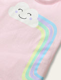 Cloud & Rainbow Print T-Shirt - Bebehanna