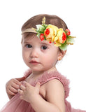 Colorful Artificial Flower Headband - Bebehanna